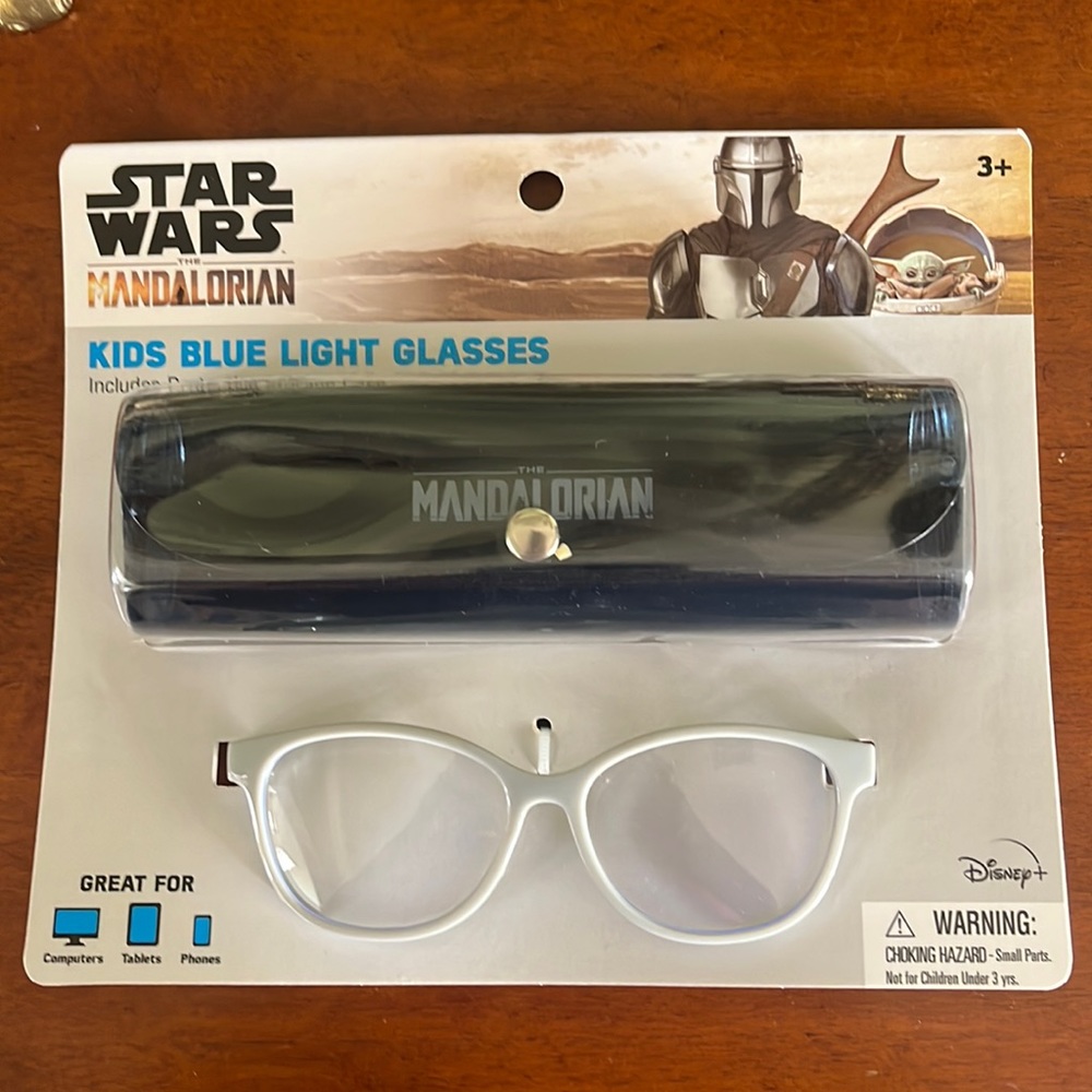 Estar wars mandalorian blue light glasses